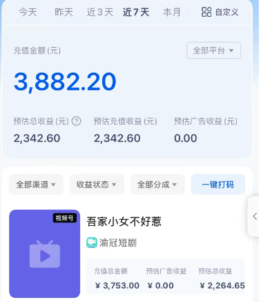 短剧搬砖新玩法，软件批量二创剪辑，7天赚了3800，赶紧做起来【附软件】网络赚钱,项目资源网,副业资源网,兼职项目,网赚课程-副业赚钱-互联网创业-独家轻创IP大圣网创