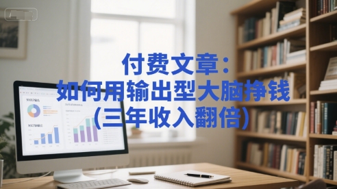 付费文章：如何用输出型大脑挣钱(三年收入翻倍)网络赚钱,项目资源网,副业资源网,兼职项目,网赚课程-副业赚钱-互联网创业-独家轻创IP大圣网创