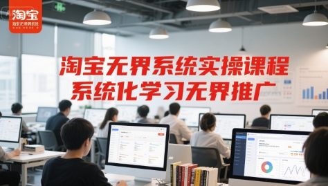 淘宝无界系统实操课程，系统化学习无界推广网络赚钱,项目资源网,副业资源网,兼职项目,网赚课程-副业赚钱-互联网创业-独家轻创IP大圣网创