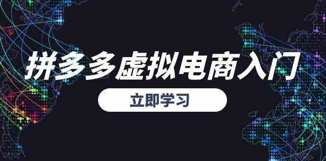 拼多多虚拟电商入门，精准选品方法论，无货源模式起盘技巧网络赚钱,项目资源网,副业资源网,兼职项目,网赚课程-副业赚钱-互联网创业-独家轻创IP大圣网创
