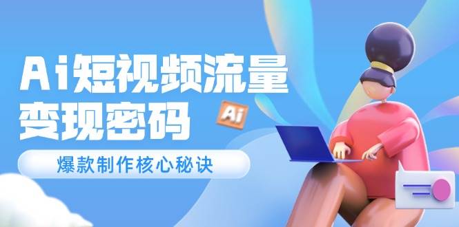（14875期）Ai短视频流量密码，爆款制作核心秘诀，120万案例深度解析网络赚钱,项目资源网,副业资源网,兼职项目,网赚课程-副业赚钱-互联网创业-独家轻创IP大圣网创