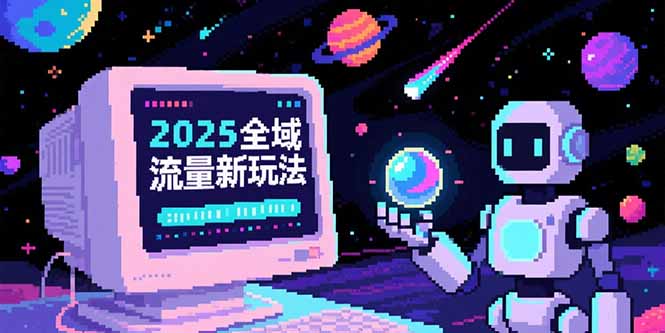 2025全域流量新玩法，O5A无潜入池方法论，基础逻辑+实战技巧全解析网络赚钱,项目资源网,副业资源网,兼职项目,网赚课程-副业赚钱-互联网创业-独家轻创IP大圣网创