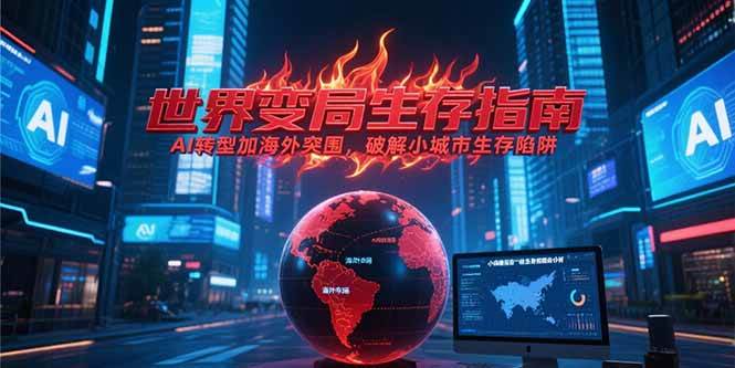 （15220期）付费文章《世界变局生存指南，AI转型加海外突围，破解小城市生存陷阱》网络赚钱,项目资源网,副业资源网,兼职项目,网赚课程-副业赚钱-互联网创业-独家轻创IP大圣网创